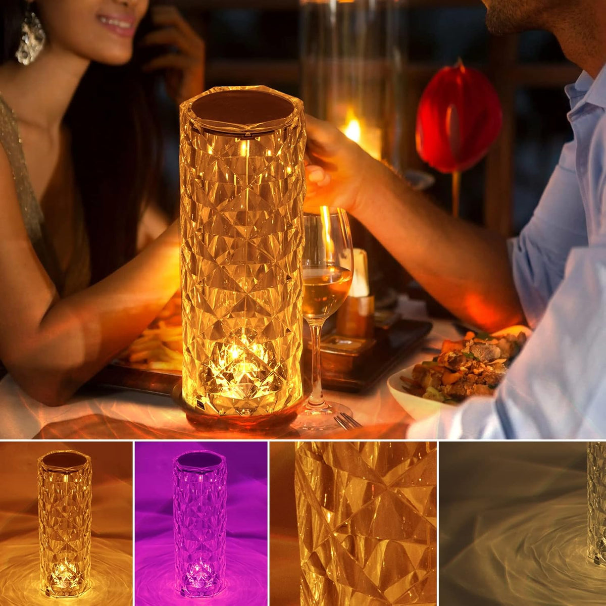 Control Crystal lamp