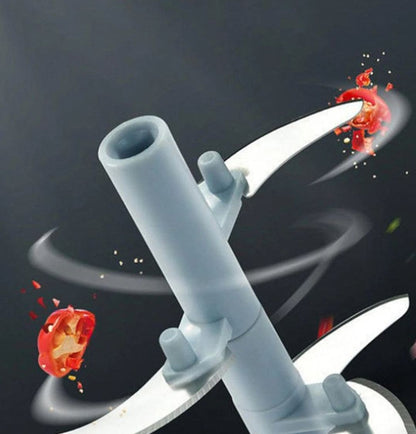Manual Food Chopper with 5 Blades