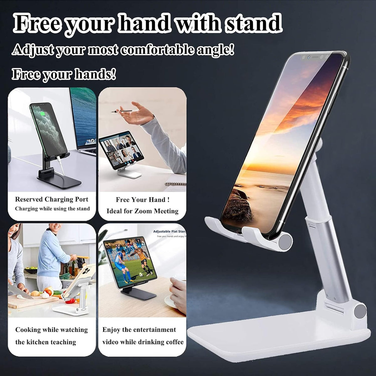 Foldable Mobile Stand & Holder