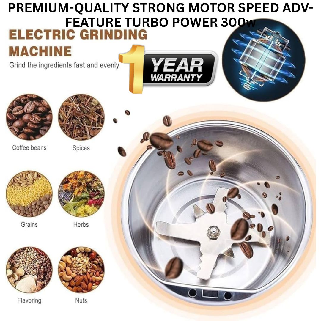 Premium - Quality Electric Grinder 2 in 1  Stainless Steel Electric Grinder & Juicer Blender With Jug