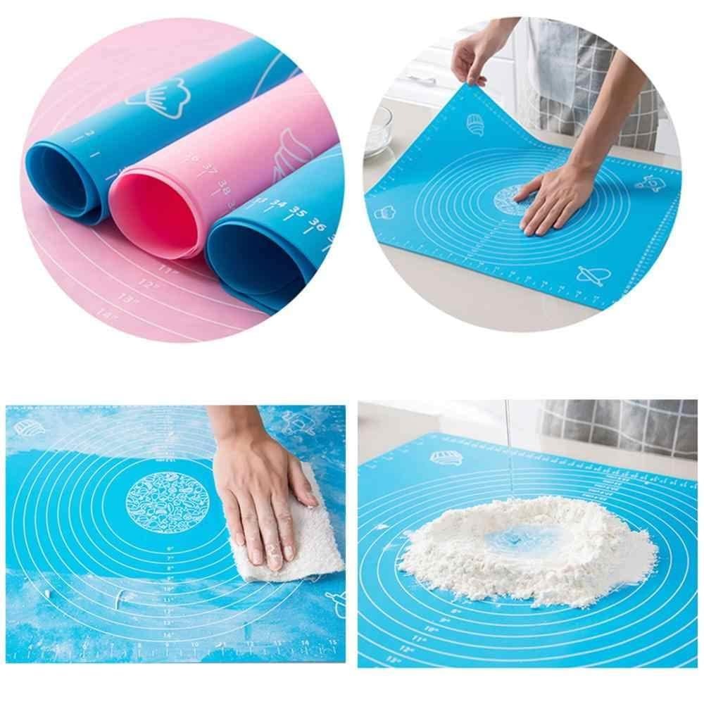 Silicone Kitchen Kneading Dough Mat Cooking Cake Baking Mat
